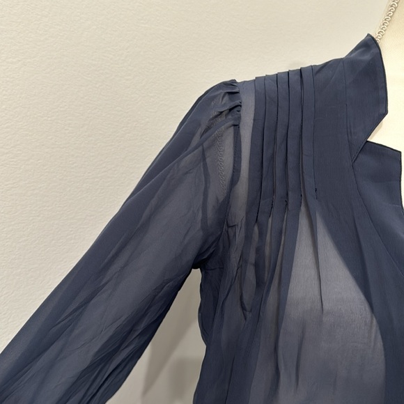 NWT 🏷️ BCBGeneration Women's Long Sleeve Blouse Romper size S - Picture 5 of 12